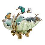 Чаша в виде листка лотоса с птицами Eden Garden варинант исполнения - 2 | Loft Concept в Новосибирске