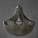 Люстра в форме колокола с декором из тонких железных нитей Jagged Pattern варинант исполнения - 5 | Loft Concept в Новосибирске