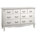 Комод белый из массива бука в стиле прованс White Provence варинант исполнения - 1 | Loft Concept в Новосибирске