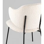 Стул Bellamy букле молочный варинант исполнения - 3 | Loft Concept в Новосибирске