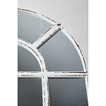 Зеркало-окно с эффектом старения в венецианском стиле Venetian White Mirror варинант исполнения - 3 | Loft Concept в Новосибирске