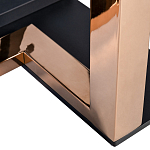 Стол обеденный со стальными ножками оригинальной формы Gourmet Meal варинант исполнения - 4 | Loft Concept в Новосибирске