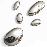 Абстрактная скульптура на стену в виде капли воды Water Outline варинант исполнения - 8 | Loft Concept в Новосибирске