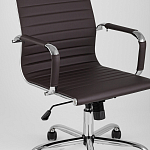 Офисное кресло Renal Low Brown варинант исполнения - 8 | Loft Concept в Новосибирске