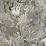 Ткань Jungle Animaux Camoufles Бежевый Велюр N 1147 варинант исполнения - 1 | Loft Concept в Новосибирске