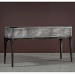 Консоль прямоугольная серая с 4-мя выдвижными ящиками Grany варинант исполнения - 1 | Loft Concept в Новосибирске