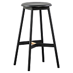 Черный барный стул Knopper варинант исполнения - 1 | Loft Concept в Новосибирске