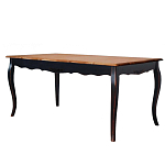 Стол обеденный прямоугольный из массива березы со столешницей из шпона ясеня Vintage варинант исполнения - 1 | Loft Concept в Новосибирске