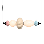 Подвесной светильник фигруный с керамическими элементами 18W LED Fragrant Light варинант исполнения - 2 | Loft Concept в Новосибирске