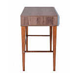 Стол письменный из массива бука с 2-мя ящиками серый Wenge Light варинант исполнения - 2 | Loft Concept в Новосибирске