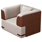 Кресло Richmond  с кожаной отделкой варинант исполнения - 2 | Loft Concept в Новосибирске