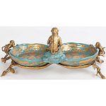 Блюдо двойное из фарфора Crogy варинант исполнения - 4 | Loft Concept в Новосибирске