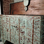 Большой Индийский сундук Бирюзовый цвет Loft-Concept  варинант исполнения - 2 | Loft Concept в Новосибирске