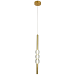 Подвесной светильник Celestin Spheres Brass Trio Hanging Lamp варинант исполнения - 2 | Loft Concept в Новосибирске