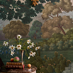 Обои ручная роспись Hill Country Scenic Special Colourway on scenic paper варинант исполнения - 3 | Loft Concept в Новосибирске