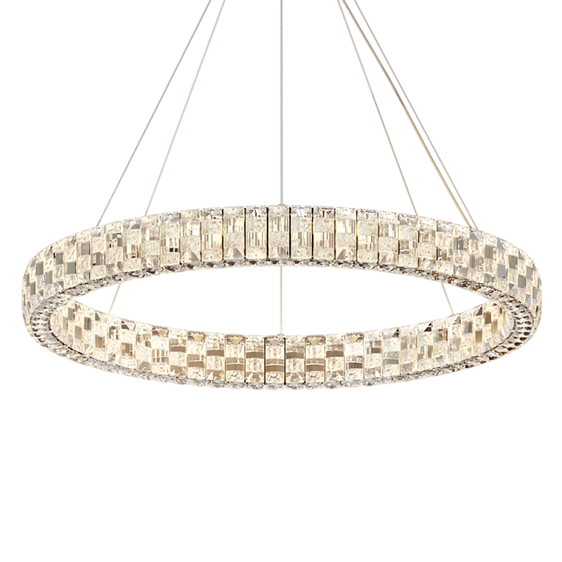 Люстра подвесная Castello 3000К 40Вт Хром в Новосибирске | Loft Concept 