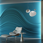 Барельеф BIG WAVE варинант исполнения - 1 | Loft Concept в Новосибирске