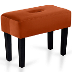 Мягкий  пуф на черных ножках Winton Pouf варинант исполнения - 15 | Loft Concept в Новосибирске