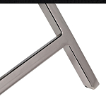 Стол сервировочный кожаный с декором в виде золотистой фигуркой лося Embodiment of Style варинант исполнения - 4 | Loft Concept в Новосибирске