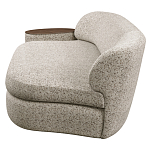 Диван двухместный со столиком Ulysses варинант исполнения - 3 | Loft Concept в Новосибирске