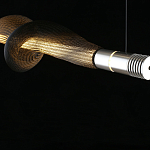 Люстра подвесная линейная Adilin Сhromium варинант исполнения - 5 | Loft Concept в Новосибирске