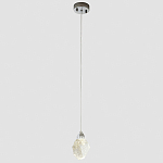 Подвесной светильник с хрустальным плафоном хром Esme Crystal Chrome Hanging Lamp варинант исполнения - 2 | Loft Concept в Новосибирске