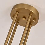 Люстра CANELLE Round Chandelier 8 Modern Brass варинант исполнения - 3 | Loft Concept в Новосибирске