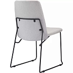 Стул мягкий светло-серый Chair Gray Runners варинант исполнения - 3 | Loft Concept в Новосибирске