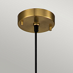 Подвесной светильник с конусным плафоном и декоративной звездой 57 см Elstead Lighting варинант исполнения - 3 | Loft Concept в Новосибирске