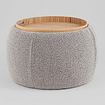 Пуф-трансформер Люкке с крышкой серый варинант исполнения - 3 | Loft Concept в Новосибирске