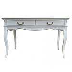 Консоль белого цвета из массива бука в стиле прованс White Provence варинант исполнения - 2 | Loft Concept в Новосибирске