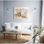 Подвесной светильник со стеклянном плафоном в форме бокала Kaleido варинант исполнения - 22 | Loft Concept в Новосибирске