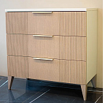 Комод коричневый с 3-мя ящиками на 4-х ножках Harper Line варинант исполнения - 3 | Loft Concept в Новосибирске