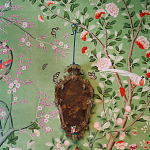 Обои ручная роспись Belvoir Pistachio варинант исполнения - 5 | Loft Concept в Новосибирске