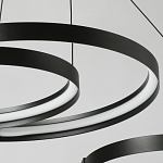 Люстра подвесная светодиодная в виде волнообразной ленты Ribbon Vortex варинант исполнения - 7 | Loft Concept в Новосибирске