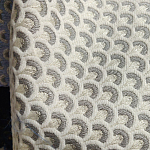 Мебельная ткань Жакард Чешуя бежевый цвет N 1050 варинант исполнения - 1 | Loft Concept в Новосибирске