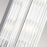  Бра для ванных комнат вертикальное с длинным прозрачным рифленым плафоном Feiss варинант исполнения - 3 | Loft Concept в Новосибирске