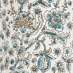 Настольная лампа цилиндрическая с цветочной росписью Lamp Flower Painting варинант исполнения - 1 | Loft Concept в Новосибирске