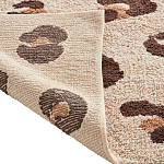 Ковер из хлопка с леопардовым принтом Soft Hugs варинант исполнения - 3 | Loft Concept в Новосибирске