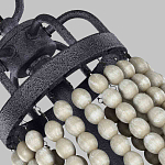 Люстра с 6-ю лампами и кремовыми деревянными бусинами Feiss варинант исполнения - 6 | Loft Concept в Новосибирске