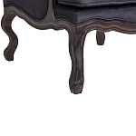 Кресло George Grand Armchair black velour варинант исполнения - 5 | Loft Concept в Новосибирске