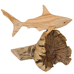 Статуэтка из дерева акула Animals of the World варинант исполнения - 2 | Loft Concept в Новосибирске