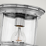 Потолочный светильник для ванных комнат с цилиндрическим стеклянным плафоном и одной лампой Hinkley варинант исполнения - 15 | Loft Concept в Новосибирске