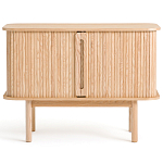 Длинный низкий буфет с 2-мя раздвижными дверцами Toinette Light Cupboard варинант исполнения - 8 | Loft Concept в Новосибирске