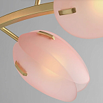 Дизайнерский Светильник Lilly Pink Tulip Lamp розовый плафон  варинант исполнения - 3 | Loft Concept в Новосибирске
