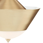 Подвесной светильник светодиодный конусообразный Сone Shaped Gold Pendant варинант исполнения - 1 | Loft Concept в Новосибирске