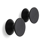 Комплект из 2-х круглых деревянных настенных крючков Bert Wall Hanger варинант исполнения - 3 | Loft Concept в Новосибирске