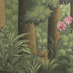 Обои ручная роспись Redwoods Colourway SC-281 on scenic paper варинант исполнения - 1 | Loft Concept в Новосибирске