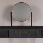 Туалетный Стол с зеркалом Primo Черный дуб варинант исполнения - 2 | Loft Concept в Новосибирске