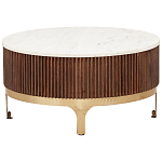 Круглый кофейный стол Sadie Round Coffee Table варинант исполнения - 3 | Loft Concept в Новосибирске